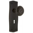 thumbnail image 1 of nostalgic warehouse meadows door knob with prairie plate, 1 of 6