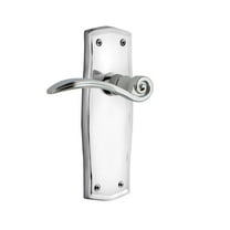 Nostalgic Warehouse Praswn_Sd_Nk_Rh Swan Non-Turning One-Sided Door Lever - Chrome