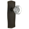 thumbnail image 1 of Nostalgic Warehouse Prawal_Sd_Nk Vintage Waldorf Gem Cut Crystal Single Dummy Door Knob -, 1 of 4