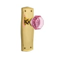 thumbnail image 1 of Nostalgic Warehouse Prawap_Psg_234_Nk Prairie Solid Brass Rose Passage Door Knob Set -, 1 of 7