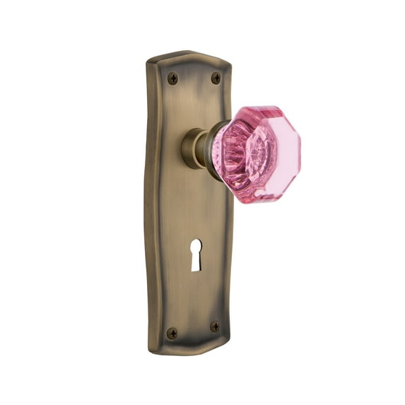 Nostalgic Warehouse Prawap_Sd_Kh Prairie Solid Brass Rose Single Dummy Door Knob - Brass