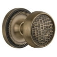 thumbnail image 1 of Nostalgic Warehouse Ropcra_Psg_238_Nk Craftsman Solid Brass Passage Door Knob Set - Brass, 1 of 1