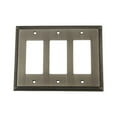 thumbnail image 1 of Nostalgic Warehouse Rop_Swplt_R3 Rope Antique Vintage 3 Gang Triple Rocker Light Switch, 1 of 7