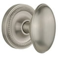 thumbnail image 1 of Nostalgic Warehouse Rophom_Psg_234_Nk Homestead Solid Brass Passage Door Knob Set - Nickel, 1 of 7