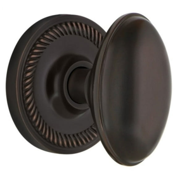 Nostalgic Warehouse Rophom_Sd_Nk Homestead Solid Brass Single Dummy Door Knob - Bronze