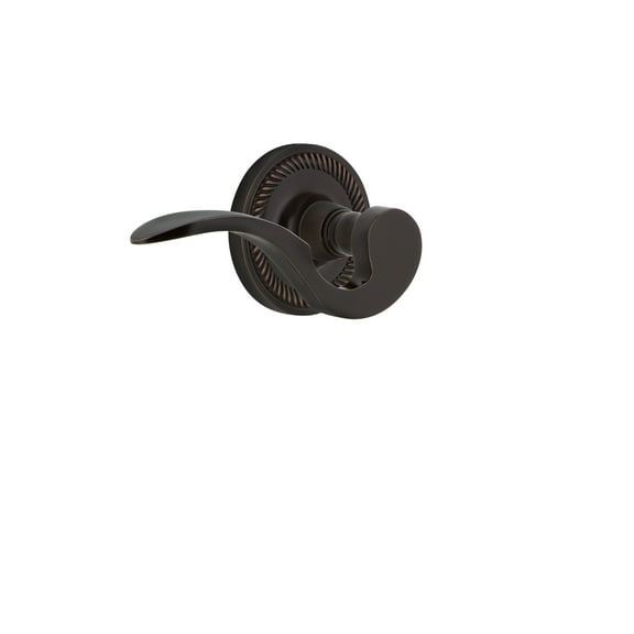 Nostalgic Warehouse Ropman_Psg_238_Nk_Rh Manor Passage Door Lever Set - Bronze