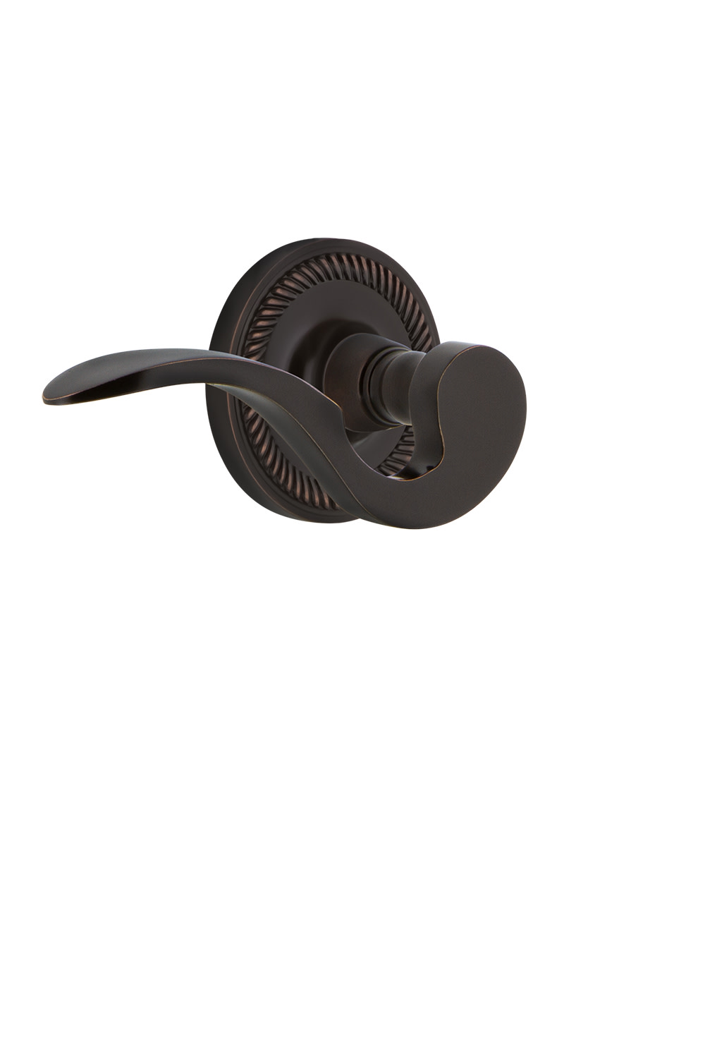 Nostalgic Warehouse Ropman_Sd_Nk_Lh Manor Non-Turning One-Sided Door Lever - Bronze - image 1 of 1