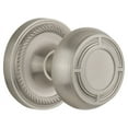 thumbnail image 1 of Nostalgic Warehouse Ropmis_Psg_238_Nk Mission Solid Brass Passage Door Knob Set - Nickel, 1 of 1