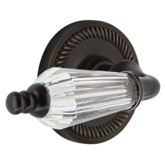 Nostalgic Warehouse Ropprl_Sd_Nk Parlor Solid Brass Single Dummy Lever - Bronze