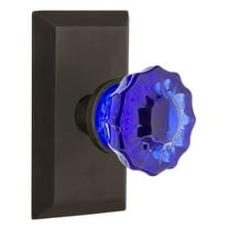 Nostalgic Warehouse Stucrc_Sd_Nk Studio Solid Brass Rose Single Dummy Door Knob - Bronze