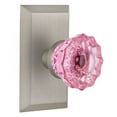 thumbnail image 1 of Nostalgic Warehouse Stucrp_Sd_Nk Studio Solid Brass Rose Single Dummy Door Knob - Nickel, 1 of 7