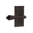 thumbnail image 1 of Nostalgic Warehouse Stuflr_Prv_238_Nk_Rh Fleur Privacy Door Lever Set - Bronze, 1 of 1