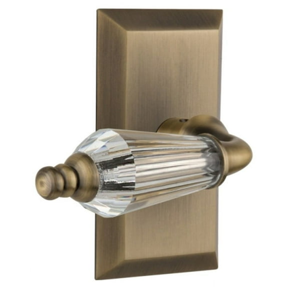 Nostalgic Warehouse Stuprl_Sd_Nk Parlor Solid Brass Single Dummy Lever - Brass