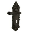 thumbnail image 1 of Nostalgic Warehouse Vicflr_Psg_234_Kh Fleur Passage Door Lever Set - Bronze, 1 of 1