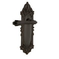 thumbnail image 1 of Nostalgic Warehouse Vicflr_Sd_Nk_Rh Fleur Non-Turning One-Sided Door Lever - Bronze, 1 of 1