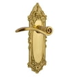 thumbnail image 1 of Nostalgic Warehouse Vicswn_Prv_238_Nk Swan Privacy Door Lever Set - Brass, 1 of 1