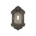 thumbnail image 1 of Nostalgic Warehouse Vic_Swplt_T1 Victorian Single Switch Wall Plate - Grey, 1 of 7