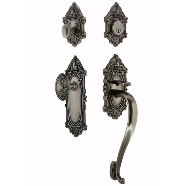 Nostalgic Warehouse Vicvic_Eset_238_Sg Victorian Solid Brass Sectional Single Cylinder