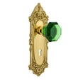 thumbnail image 1 of Nostalgic Warehouse Vicwae_Dd_Kh Victorian Rose Dummy Door Knob Set - Brass, 1 of 6