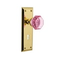 thumbnail image 1 of Nostalgic Warehouse Nykwap_Psg_238_Kh New York Solid Brass Rose Passage Door Knob Set -, 1 of 6