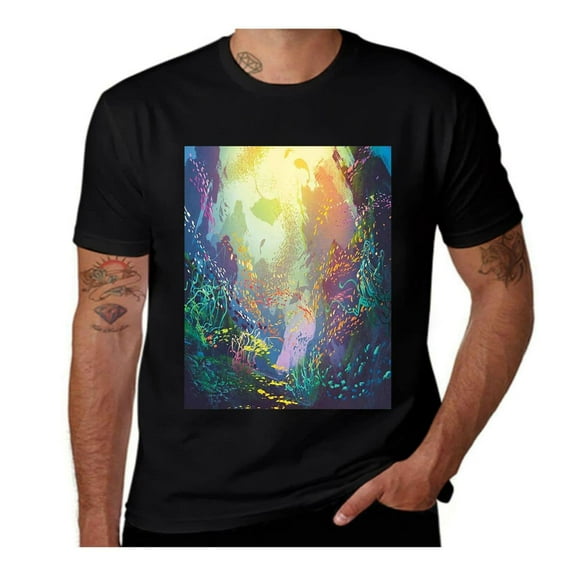 Nostalgic Wild Western-Western-Yellow-Brown- Casual Streetwea Everyday Tshirt Comfortable Wear tee shirt