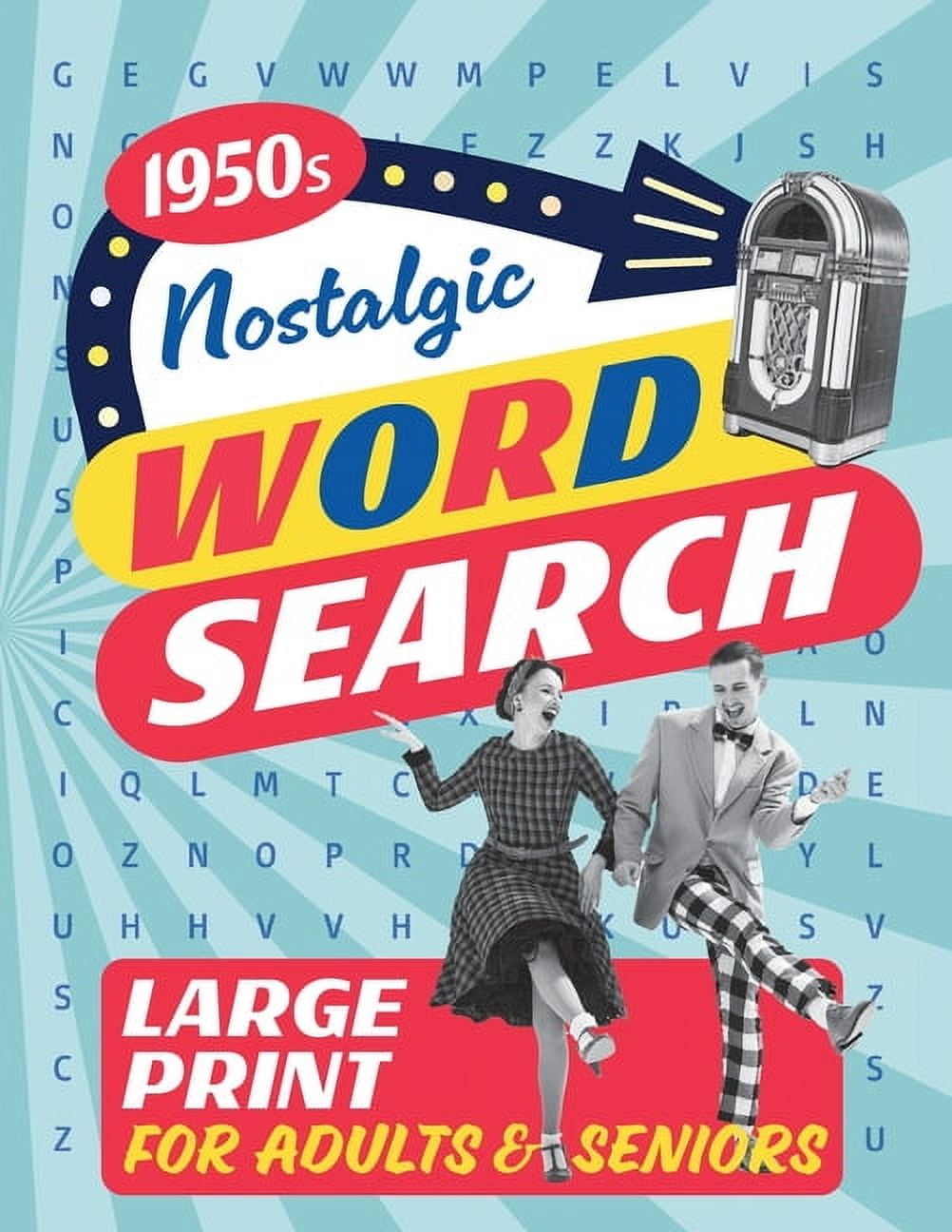 Nostalgic Word Search for Adults and Seniors (Large/Big Print), (Paperback)