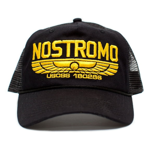 Nostromo Weyland Yutani Company Black Unisex Cloth & Braid Hat Trucker Cap