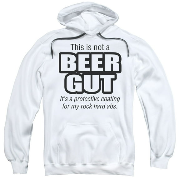 - Not A Beer Gut - Pull-Over Hoodie - XXX-Large