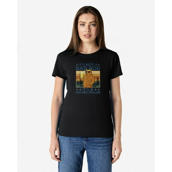 Not A Dad Bod It’s A Father Figure Funny Gift T-Shirt, for men & women, up to size 5XL