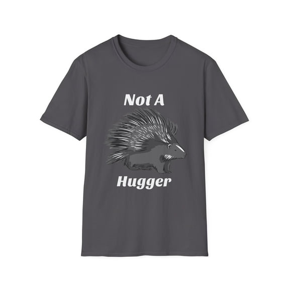 Not A Hugger Shirt Funny Vintage Porcupine Sarcastic Apparel