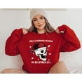 thumbnail image 1 of Not A Morning Person Sweater, Vintage Christmas, Christmas Sweatshirt, Women's Cute Santa, Xmas Graphic Pullover, Holiday Ugly Sweater 1296072014, 1 of 5