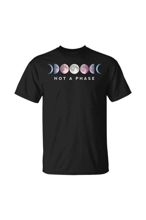 Not A Phase Moon Lgbt Trans Pride Transgender TShirt