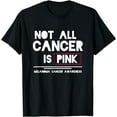thumbnail image 1 of Not All Cancer Is Pink Melanoma Cancer Awareness T-Shirt, 1 of 4