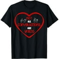thumbnail image 1 of Not All Conversations Are Words Sign Language Awareness ASL T-Shirt, 1 of 4