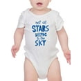 thumbnail image 1 of Not All Stars Belong To The Sky Bodysuit Infant -Smartprints Designs,  12 Months, 1 of 4