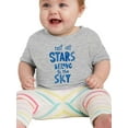 thumbnail image 1 of Not All Stars Belong To The Sky T-Shirt Infant -Smartprints Designs,  6 Months, 1 of 4