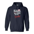 thumbnail image 1 of Not All Superheroes Wear Capes Some Wear Scrubs Nurse DT Sweatshirt Hoodie, 1 of 3