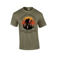 thumbnail image 1 of Not All Those Who Wander Are Lost Disc Golf Bigfoot Mens Short Sleeve T-shirt Graphic Tee-Prarie Dust-large, 1 of 4