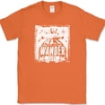thumbnail image 1 of Not All Those Who Wander Are Lost T-Shirt Adventure Camping RV Tee - Orange, 2XL, 1 of 1