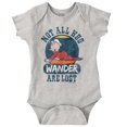 thumbnail image 1 of Not All Who Wander Are Lost Popeye Romper Boys or Girls Infant Baby Brisco Brands 12M, 1 of 6