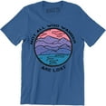 thumbnail image 1 of Not All Who Wander Are Lost Slogan Camping Mountain Men quote T-Shirt, 1 of 4
