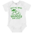 thumbnail image 1 of Not All Who Wonder Are Lost UFO Cute Romper Boys or Girls Infant Baby Brisco Brands 12M, 1 of 6
