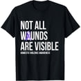 thumbnail image 1 of Not All Wounds Are Visible Domestic Violence Awareness T-Shirt, 1 of 4