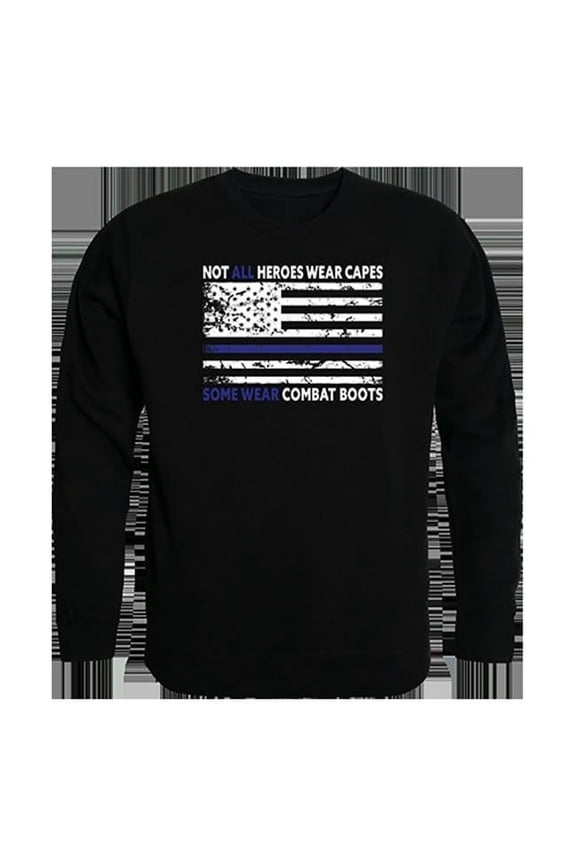 Not All with TBL Graphic Crewneck Sweatshirt, Black - Extra Large