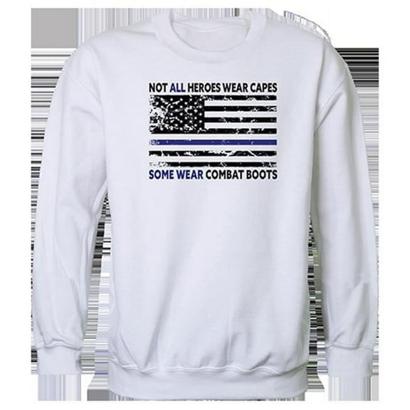 Not All with TBL Graphic Crewneck Sweatshirt, White - Small