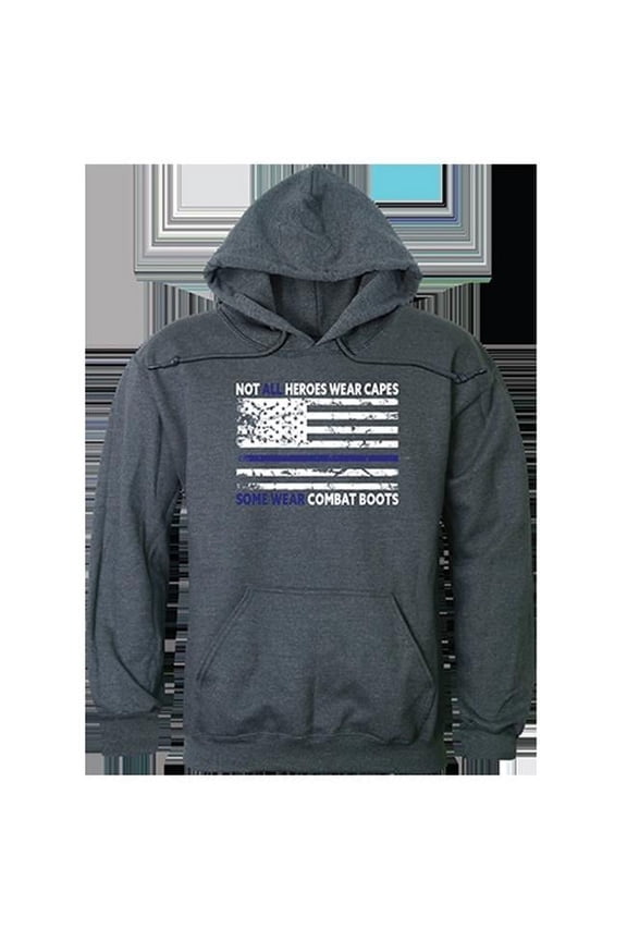 Not All with TBL Graphic Pullover Sweatshirt, Heather Charcoal - Small