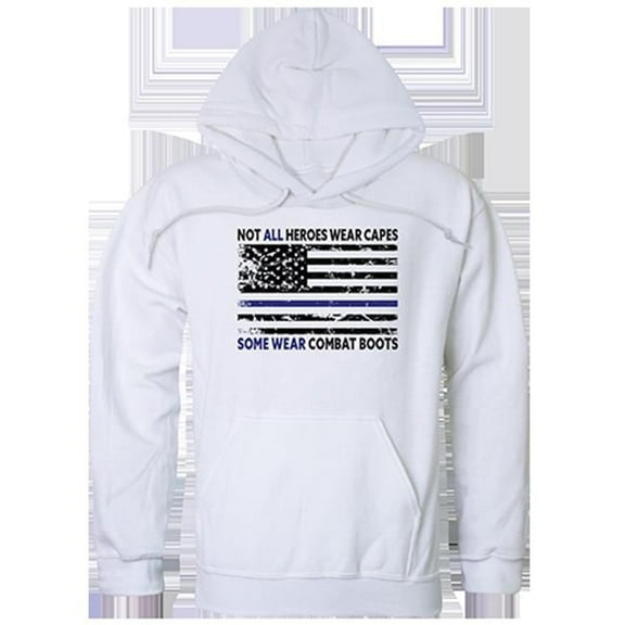 Not All with TBL Graphic Pullover Sweatshirt, White - Medium