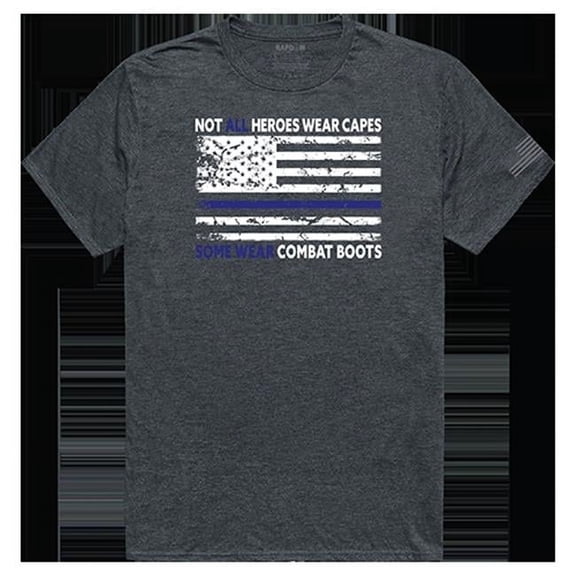 Not All with TBL Tactical Graphic T-shirt, Heather Charcoal - Extra Large