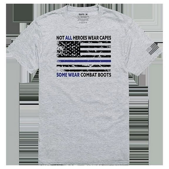 Not All with TBL Tactical Graphic T-shirt, Heather Grey - Extra Large