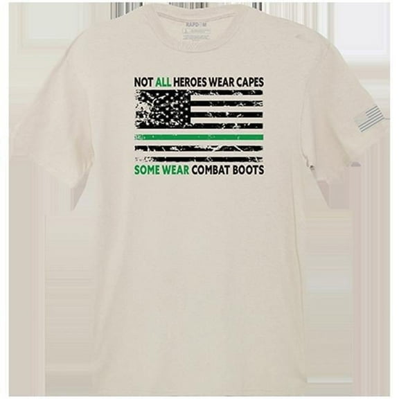 Not All with TGL Tactical Graphic Tee Shirt, Sand - Large